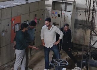 वाटर फिल्टर प्लांट में कई मशीनें व उपकरण जर्जर अवस्था में ,पालिकाध्यक्ष ने दुरुस्त करने के दिए निर्देश फिल्टर प्लांट में कई मशीनें व उपकरण जर्जर अवस्था में दुरुस्त करने के निर्देश