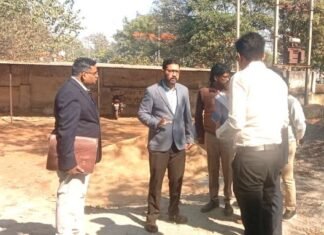 कलेक्टर ने निर्माणाधीन केंद्रीय ग्रंथालय का निरीक्षण कर दिए आवश्यक निर्देश कलेक्टर ने निर्माणाधीन केंद्रीय ग्रंथालय का निरीक्षण कर दिए आवश्यक निर्देश