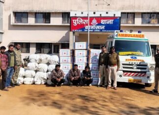 नंबर प्लेट बदलकर गांजा तस्करी की साजिश नाकाम, 3 अंतरराज्यीय तस्कर गिरफ्तार नंबर प्लेट बदलकर गांजा तस्करी की साजिश नाकाम, 3 तस्कर गिरफ्तार