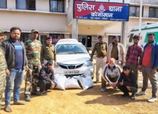 कोमाखान में नशे की बड़ी खेप पकड़ी गई, तीन अंतर्राज्यीय गांजा तस्कर गिरफ्तार कोमाखान में नशे की खेप पकड़ी गई, तीन अंतर्राज्यीय गांजा तस्कर गिरफ्तार