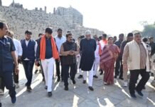 केंद्रीय संस्कृति एवं पर्यटन मंत्री गजेन्द्र सिंह शेखावत ने किया ऐतिहासिक सिरपुर का भ्रमण केंद्रीय संस्कृति मंत्री गजेन्द्र सिंह शेखावत ने किया ऐतिहासिक सिरपुर का भ्रमण