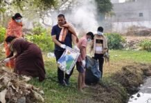 कस्तूरबा गांधी की पुण्यतिथि के अवसर पर बेलसोंडा हुआ प्लास्टिक मुक्त कस्तूरबा गांधी की पुण्यतिथि के अवसर पर बेलसोंडा हुआ प्लास्टिक मुक्त