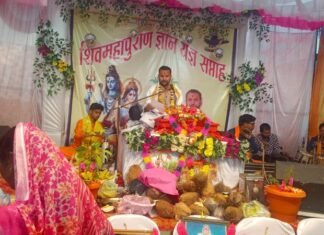 शिव का अर्थ ही कल्याणकारी है, जो सदैव कल्याण करते है-पं. कमलेश प्रसाद दुबे शिव का अर्थ ही कल्याणकारी है, जो सदैव कल्याण करते है-पं. दुबे