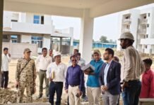 जून तक निर्माणाधीन मेडिकल कॉलेज भवन को पूर्ण करने के निर्देश दिया कलेक्टर ने निरीक्ष्ण के दौरान जून तक मेडिकल कॉलेज भवन को पूर्ण करने के निर्देश दिया कलेक्टर ने