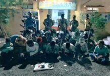 भंवरपुर पुलिस की जुआ फड़ पर रेड, 9 जुआरी गिरफ्तार भंवरपुर पुलिस की जुआ फड़ पर रेड, 9 जुआरी गिरफ्तार