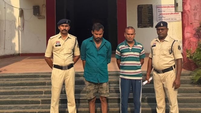 unnamed-09-26 पिरदा धान खरीदी केंद्र में धान घोटाले के दो फरार आरोपी गिरफ्तार