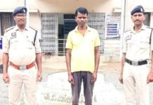 40.96 लाख रुपये के घोटाले का खुलासा,धान खरीदी अनियमितता मामले में फरार समिति प्रभारी गिरफ्तार 40.96 लाख रुपये के धान घोटाले का खुलासा,फरार समिति प्रभारी गिरफ्तार