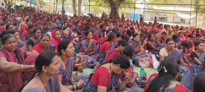 आंगनबाड़ी कार्यकर्ताओं-सहायिकाओं की प्रदेशव्यापी हड़ताल 27 अक्टूबर से