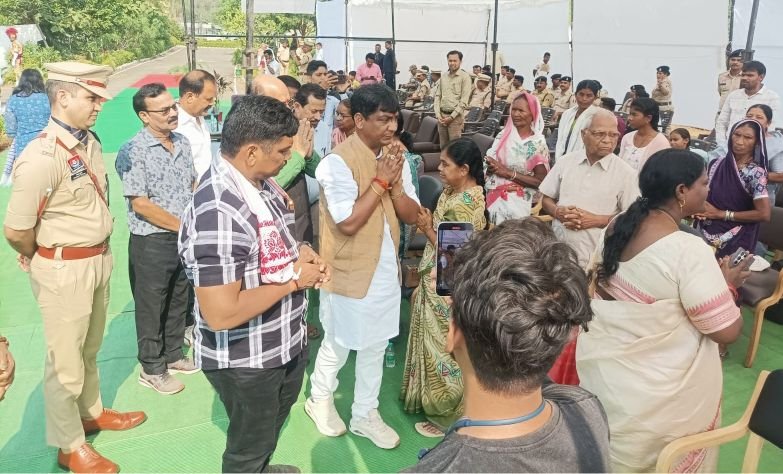  श्रद्धांजली कार्यक्रम मे शामिल जिले के 19 शहीद जवानो के परिजन