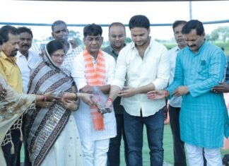 विधायक व नपाध्यक्ष ने किया शुभारंभ सीवेज ट्रीटमेंट प्लांट निर्माण कार्य का विधायक व नपाध्यक्ष ने किया शुभारंभ सीवेज ट्रीटमेंट प्लांट निर्माण कार्य का
