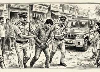 ब्लैकमेलिंग व अवैध वसूली के मामले में फरार मुख्य आरोपी गिरफ्तार ब्लैकमेलिंग व अवैध वसूली के मामले में फरार मुख्य आरोपी गिरफ्तार